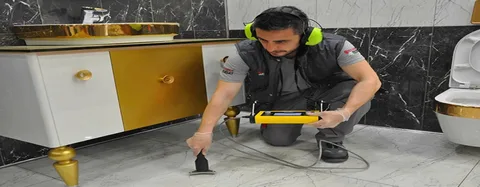 كشف تسريبات المياة بجدة